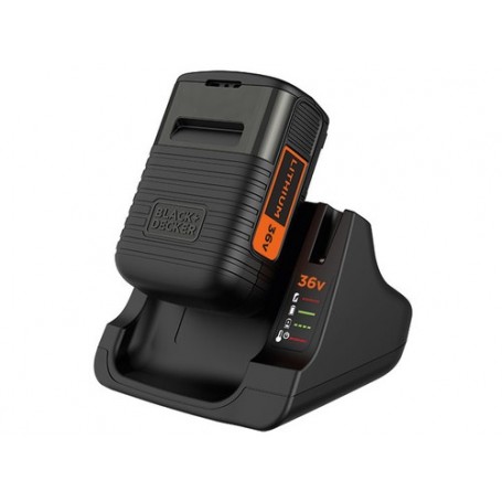 Black & Decker BDC2A36-QW batteria e caricabatteria per utensili elettrici Set batteria e caricabatterie (BDC2A36-QW)