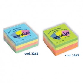 CUBO 75X75 COLORI PASTEL ASS 400 FG (3262)