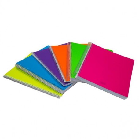CF3 QUADERNO SPIRALE 5MM 140F FLUO (975-5)