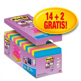 CF12+4 POST-IT SUPER STICKY 76X76 (29833)