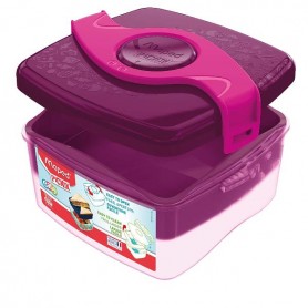 LUNCH BOX SCOMPARTI ORIGINS ROSA (870101)
