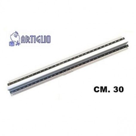 DOPPIODECIMETRO ALLUMINIO 30CM (5281A)