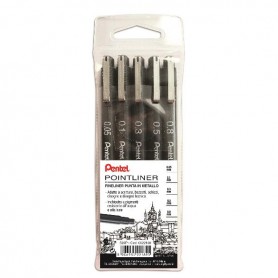 CF5 POINTLINER NERO PUNTE ASSORTITE (0022189)