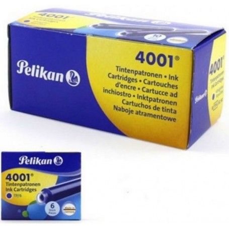 CF10CARTUCCE STILOGRAFICHE BLU ROY. (332361)