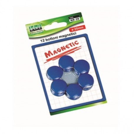 BOTTONI MAGN.20 MM BLIST.12 PZ (MR-20-BLS)