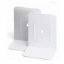 COPPIA 2 REGGILIBRI IN METALLO BIAN (088-BI)