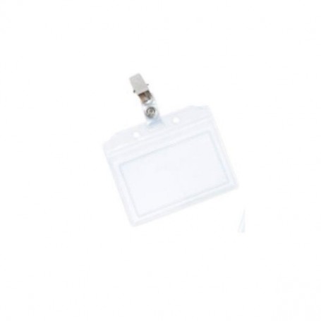 CF50PORTABADGE 91X64 CON CLIP FLESS (7191.)