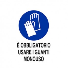 E OBBLIGATORIO USARE GUANTI MONO (M0093920ADB0300X0200)