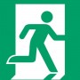 CARTELLO USCITA EMERGENZA (DESTRA) (7510005)