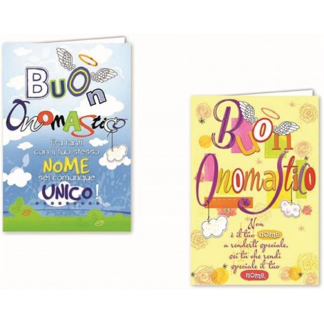 CF12 BIGLIETTI ONOMASTICO ASSORTITI (869962)