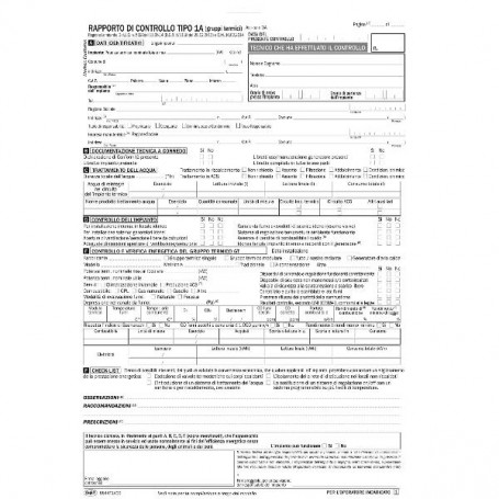 CF20MODULO RAPPORTO DI CONTROLLO 1A (DU8844T1A) (DU8844T1A00)