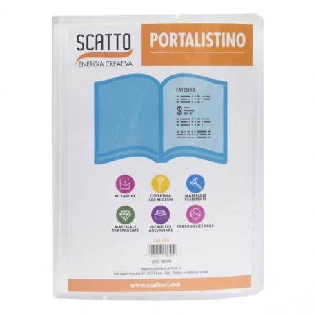 PORTALISTINO PERSONALIZZ. 30 FOGLI (742)