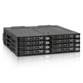 Icy Dock MB998SP-B pannello drive bay Nero (MB998SP-B)