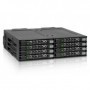 Icy Dock MB998SP-B pannello drive bay Nero (MB998SP-B)