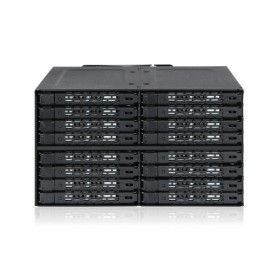 Icy Dock MB516SP-B array di dischi Nero (MB516SP-B)