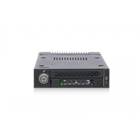 Icy Dock MB833M2K-B contenitore di unità di archiviazione Box esterno SSD Nero M.2 (MB833M2K-B)