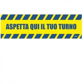 BUSTA 2FG PVC ASPETTA QUI ILTUO TUR (X290COV-9)