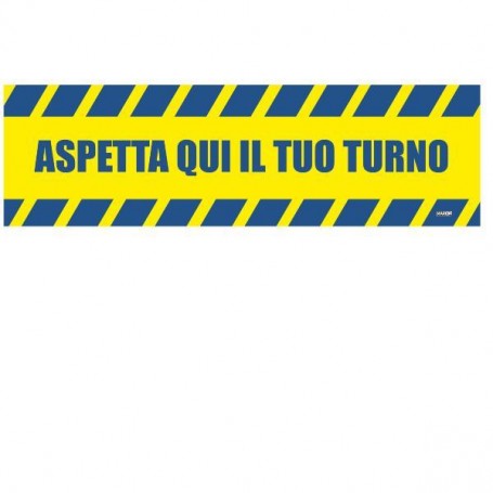 BUSTA 2FG PVC ASPETTA QUI ILTUO TUR (X290COV-9)