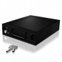 RaidSonic IB-148SSK-B pannello drive bay Nero (IB-148SSK-B)