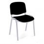 SEDIA STELLA NERO FUSTO CROMATO 2PZ (100FC4000108)