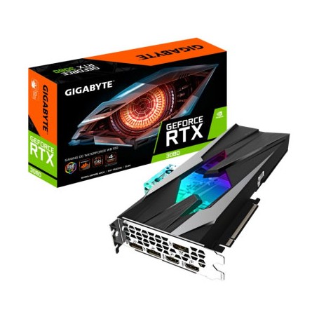 GigaByte GeForce RTX 3080 GAMING OC Waterblock Rev.2 - 3x DisplayPort / 2x HDMI | LHR (GV-N3080GAMINOC WB-10GD 2.0_PROMO)