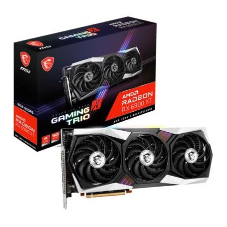 MSI Radeon RX 6900 XT Gaming X Trio 16G - RDNA 2, GDDR6, 3x (V395-007R) (V395-007R)