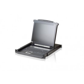 Aten CL1000M switch per keyboard-video-mouse (kvm) Montaggio rack Nero (CL1000M CH)