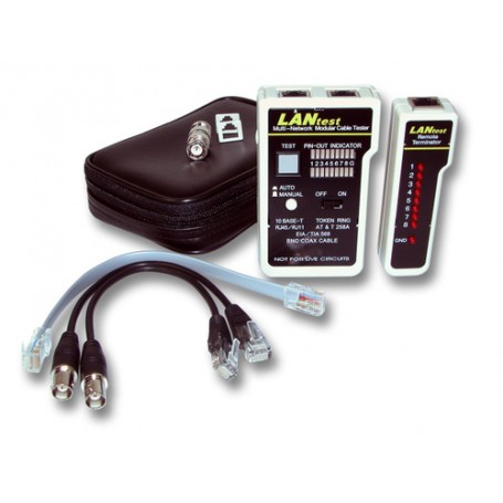 EFB Elektronik 39936.1 tester per cavo di rete Tester per cavi a doppino intrecciato Nero (39936.1)