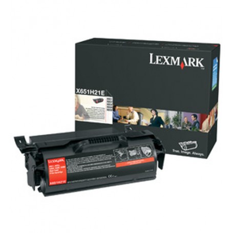 Lexmark X65x High yield print cartridge cartuccia toner 1 pz Originale Nero (X651H31E)