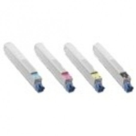 OKI Toner Rainbow Kit cartuccia toner 4 pz Originale Nero, Ciano, Magenta, Giallo (43112702)