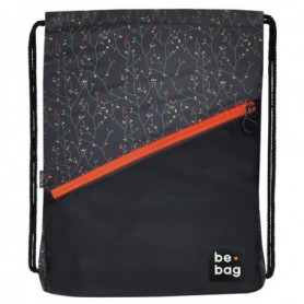 Herlitz be.bag be.daily zaino Borsa con chiusura a cordoncino Nero, Rosso Poliestere (24800310)