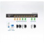 Aten CL5708 switch per keyboard-video-mouse (kvm) Nero (DCP3016)