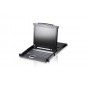 ATEN CL1008M console a rack 43,2 cm (17") 1280 x 1024 Pixel Metallo, Plastica Nero 1U (CL1008M-ATA-XG)