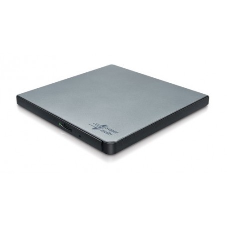 Hitachi-LG Slim Portable DVD-Writer lettore di disco ottico DVD±RW Argento (GP57ES40.AHLE10B)