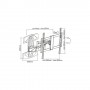 InLine 23110B Supporto TV a parete 177,8 cm (70") (23110B)