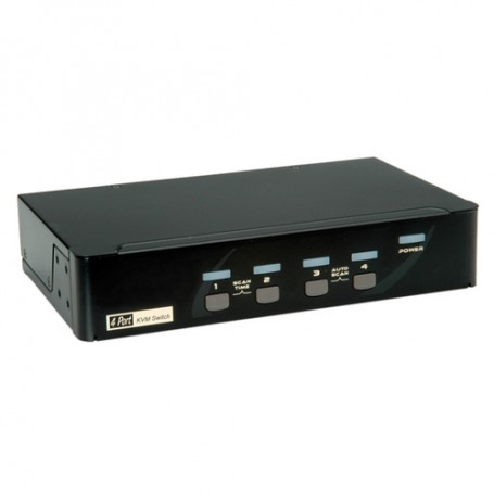 ROLINE 14.01.3329 switch per keyboard-video-mouse (kvm) Nero (14.01.3329)