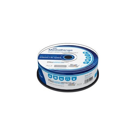 MediaRange MR510 disco vergine Blu-Ray BD-R DL 50 GB 25 pz (MR510)