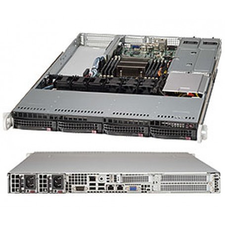Supermicro SC815TQ-R700WB Supporto Nero 700 W (CSE-815TQ-R700WB)