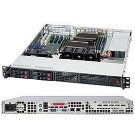 Supermicro SuperChassis 111TQ-600CB Supporto Nero 600 W (CSE-111TQ-600CB)