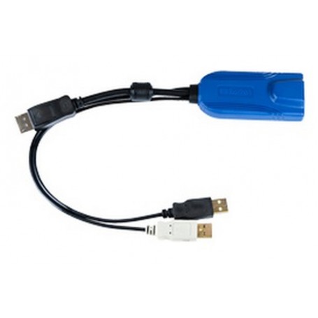 Raritan D2CIM-DVUSB-DP cavo per tastiera, video e mouse Nero, Blu (D2CIM-DVUSB-DP)