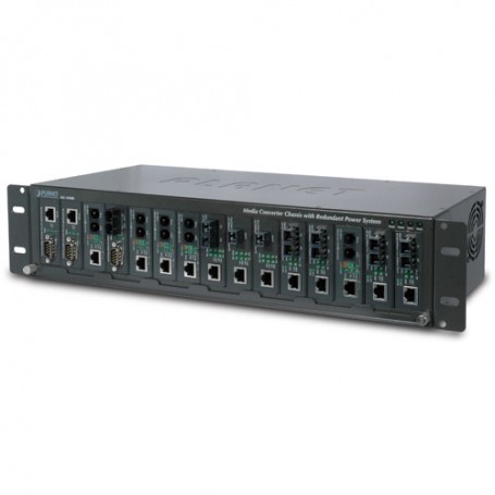 PLANET MC-1500R48 convertitore multimediale di rete Interno Nero (MC-1500R48)