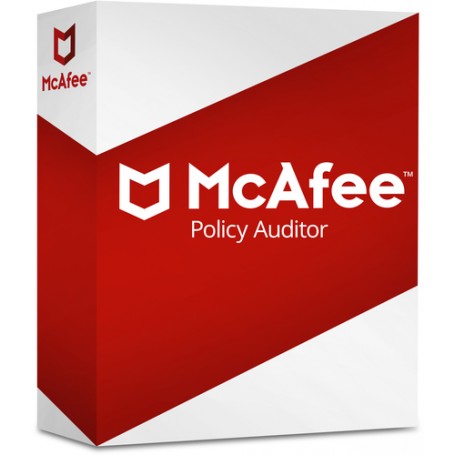 McAfee Policy Auditor Volume License (VL) 1 licenza/e Inglese 1 anno/i (PASCDE-AB-BA)