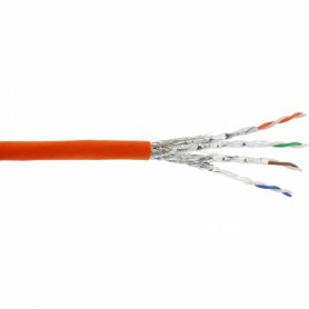 InLine 4043718208012 cavo di rete Arancione 100 m Cat7a S/FTP (S-STP) (4043718208012)