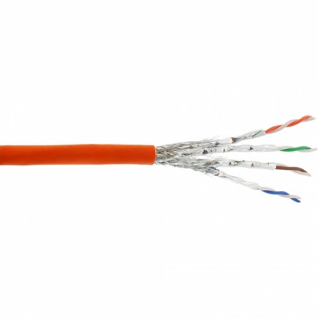 InLine 4043718208012 cavo di rete Arancione 100 m Cat7a S/FTP (S-STP) (4043718208012)