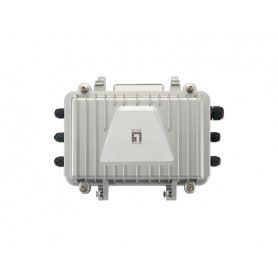 LevelOne PFE-1014R moltiplicatore di rete Ricevitore di rete Nero (PFE-1014R)