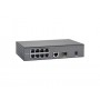 LevelOne FGP-1000 switch di rete Gigabit Ethernet (10/100/1000) Supporto Power over Ethernet (PoE) Nero, Grigio (FGP-1000)