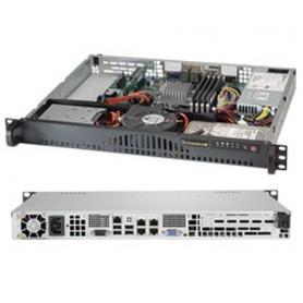 Supermicro SuperServer 5018A-MLTN4 Rack (1U) Nero, Argento (SYS-5018A-MLTN4)