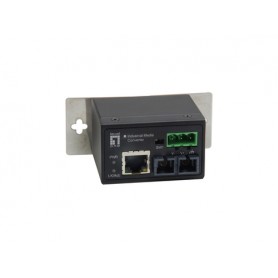 LevelOne IEC-4002 convertitore multimediale di rete 100 Mbit/s Modalità multipla Nero (IEC-4002)