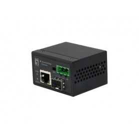 LevelOne IEC-4000 convertitore multimediale di rete 100 Mbit/s Nero (IEC-4000)
