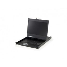 LevelOne KVM-8901FR console a rack 48,3 cm (19") 1440 x 900 Pixel (KVM-8901FR)
